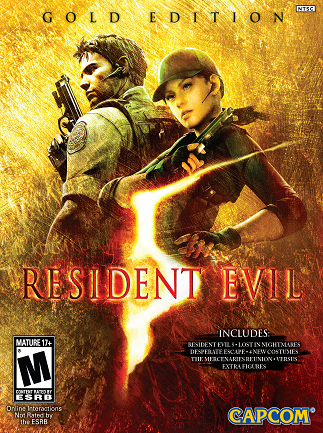 Resident Evil 5: Gold Edition (PC) - Steam Key - NORTH AMERICA