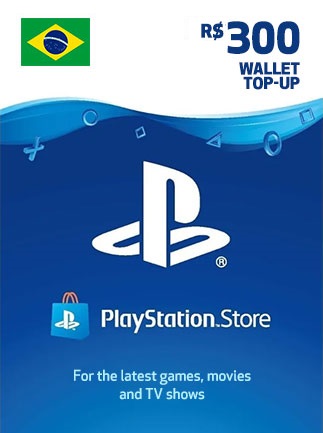 PlayStation Network Gift Card 300 BRL - PSN Key - BRAZIL