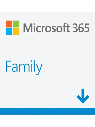 Microsoft Office 365 Family (PC/Mac) 1 Year - Microsoft Key - EUROPE