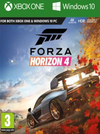 Forza Horizon 4 Deluxe Edition - Xbox One, Windows 10 Key - Europe Restricted