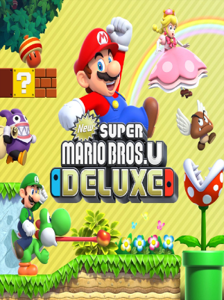 New Super Mario Bros. U Deluxe eShop Key Nintendo Switch UNITED STATES