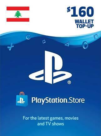 PlayStation Network Gift Card 160 USD  - PSN Key  - LEBANON