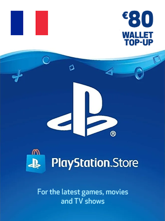 PlayStation Network Gift Card 80 EUR  - PSN Key  - FRANCE
