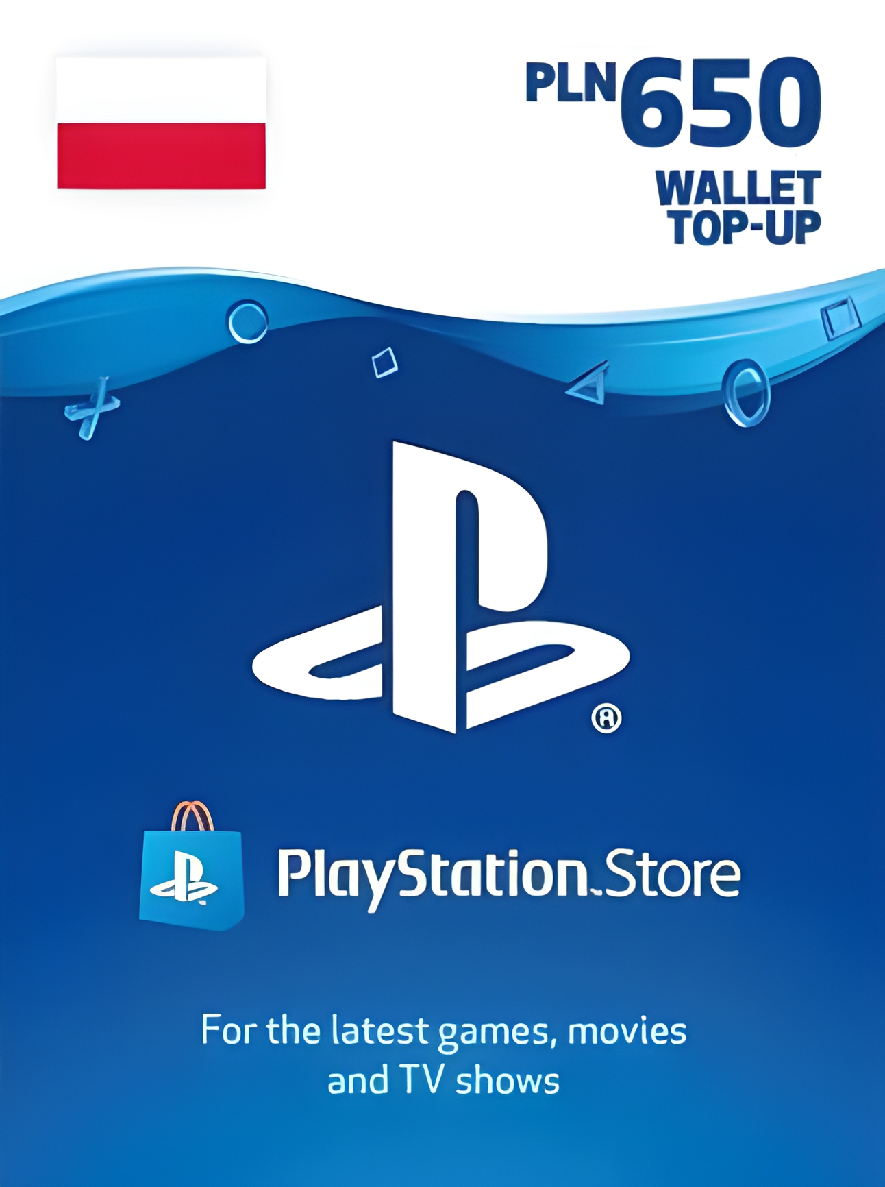 PlayStation Network Gift Card 1100 PLN  - PSN Key  - POLAND