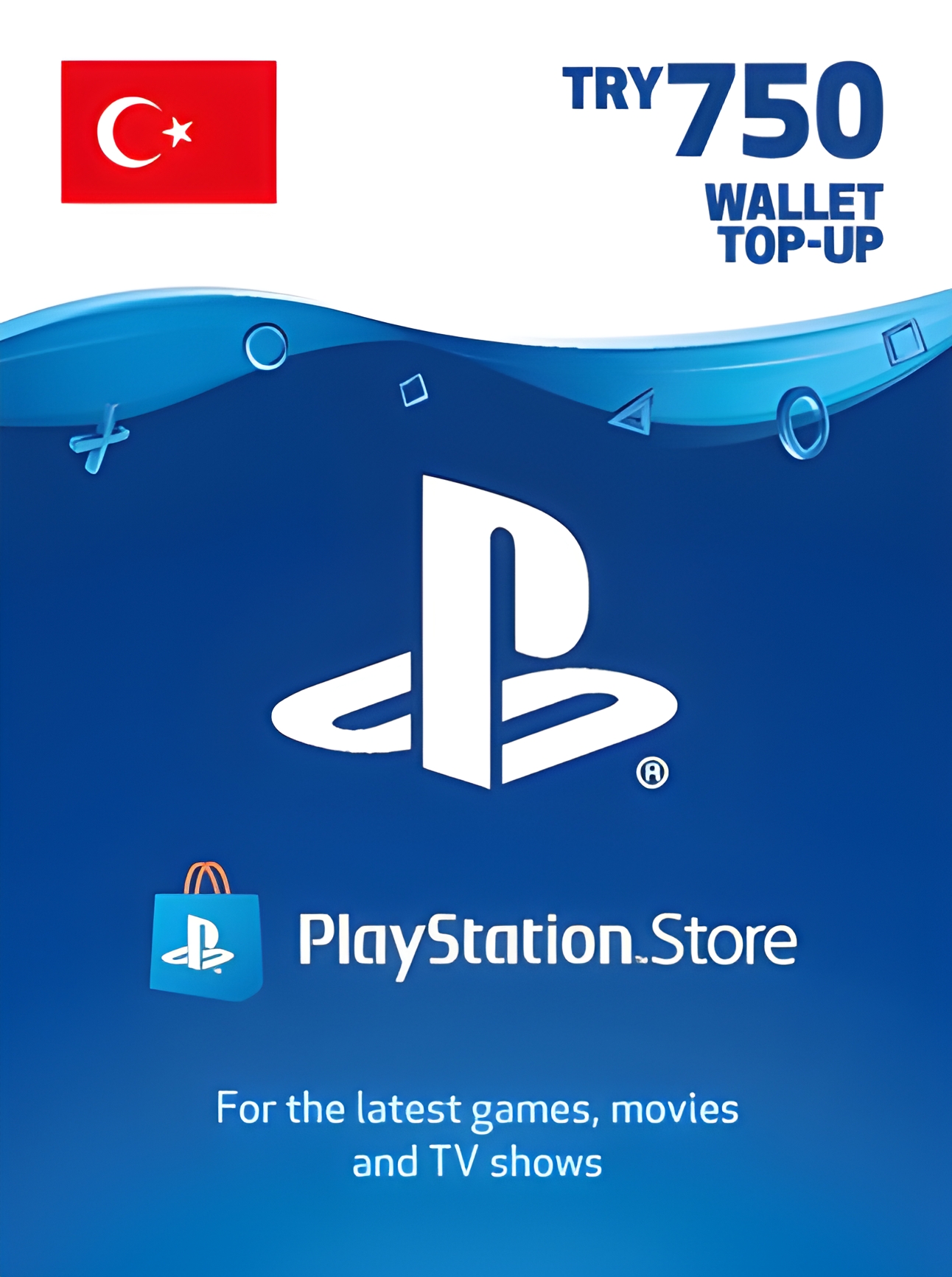 PlayStation Network Gift Card 750 TRY - PSN Key - TURKEY