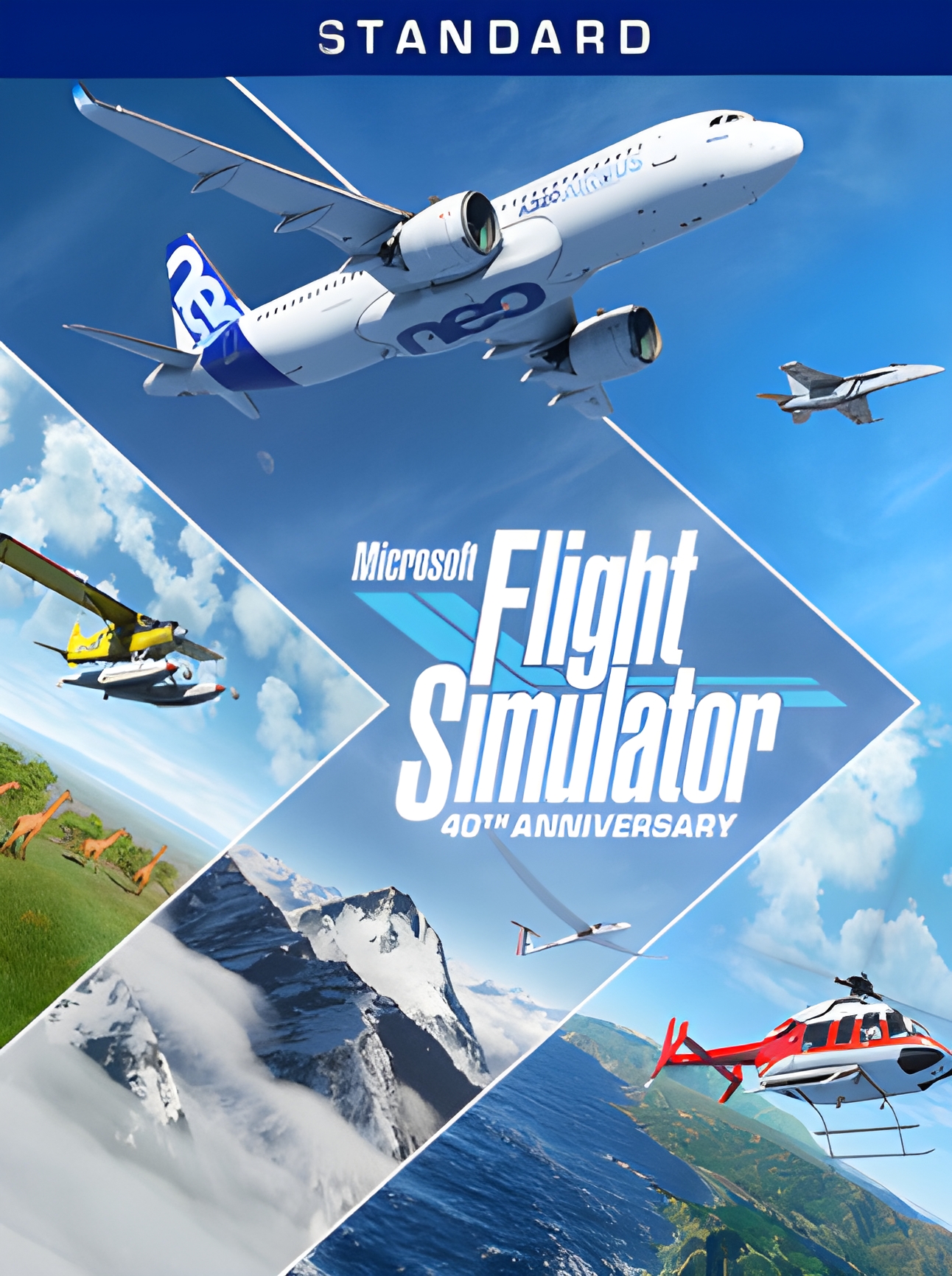 Microsoft Flight Simulator | Standard 40th Anniversary Edition (Xbox Series X/S, Windows 10) - Microsoft Key - EUROPE RESTRICTED