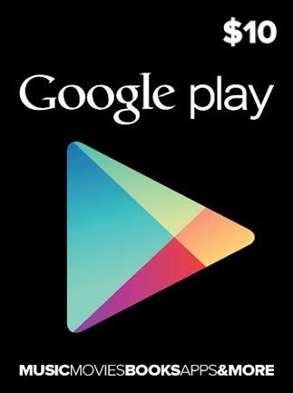 Google Play Gift Card 10 USD - Google Play Key - North America