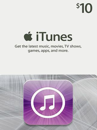 Apple iTunes Gift Card 10 USD - iTunes Key - North America