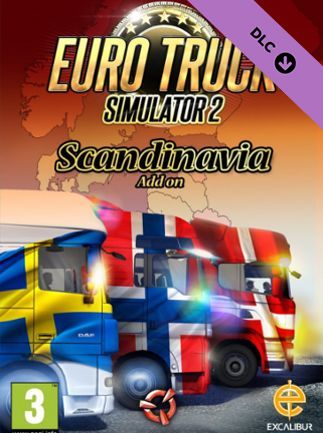 Euro Truck Simulator 2 - Scandinavia Steam Gift GLOBAL