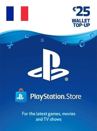 PlayStation Network Gift Card 25 EUR - PSN France