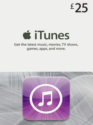 Apple iTunes Gift Card 25 GBP - iTunes Key - United Kingdom