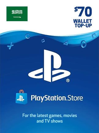 PlayStation Network Gift Card 70 USD - PSN Saudi Arabia