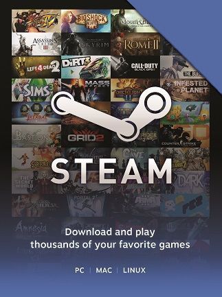 Steam Gift Card 125 BRL - Steam Key - BRAZIL
