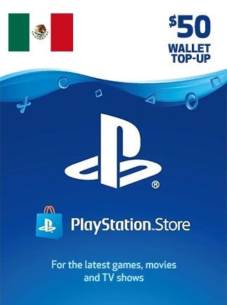 PlayStation Network Gift Card 50 USD - PSN Mexico