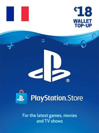 PlayStation Network Gift Card 18 EUR - PSN France