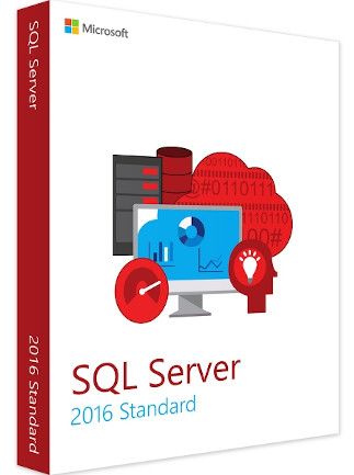 Microsoft SQL Server 2016 Standard (PC) - Microsoft Key - GLOBAL