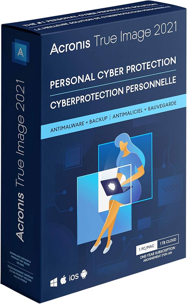 Acronis True Image Premium 1 PC/MAC + 1 TB Cloud Storage 1 year - Global