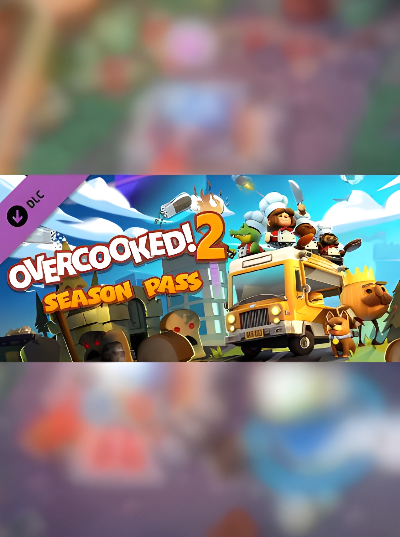 Overcooked! 2 + Season Pass Steam Key - EUROPE