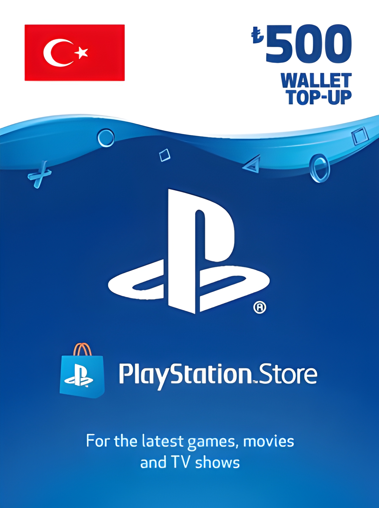 PlayStation Network Gift Card 500 TRY - PSN Key - TURKEY
