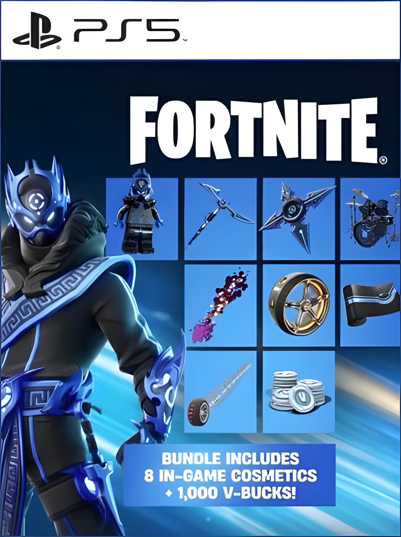 Fortnite Cobalt Star Bundle + 1000 V-Bucks (PS5) - PSN Key - EUROPE