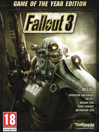 Fallout 3 - Game of the Year Edition + Fallout: New Vegas Steam Key EUROPE