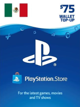 PlayStation Network Gift Card 75 USD - PSN Key - MEXICO