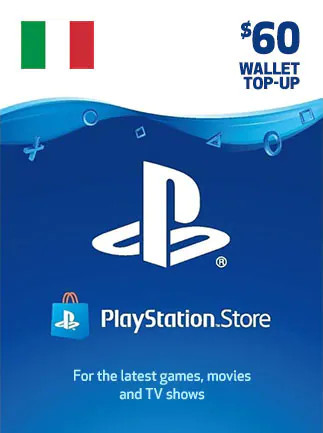 PlayStation Network Gift Card 60 EUR - PSN Italy