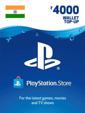 PlayStation Network Gift Card 4000 INR - PSN Key - INDIA