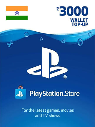 PlayStation Network Gift Card 3000 INR - PSN Key - INDIA