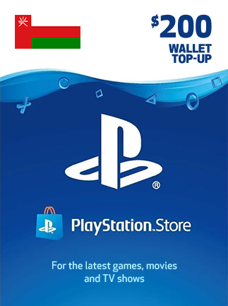 PlayStation Network Gift Card 200 USD - PSN Key - OMAN