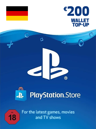 PlayStation Network Gift Card 200 EUR  - PSN Key  - GERMANY
