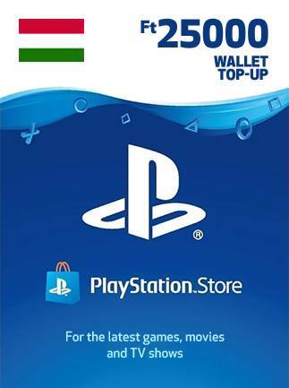 PlayStation Network Gift Card 25000 HUF  - PSN Key  - HUNGARY