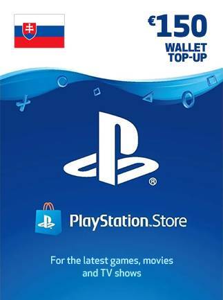 PlayStation Network Gift Card 150 EUR  - PSN Key  - SLOVAKIA