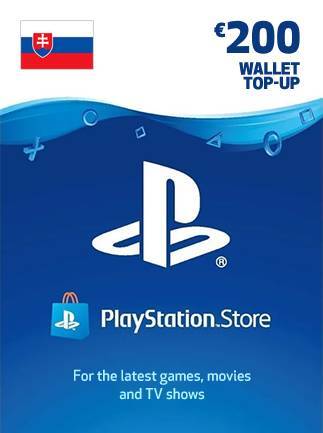 PlayStation Network Gift Card 200 EUR  - PSN Key  - SLOVAKIA