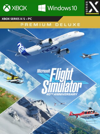 Microsoft Flight Simulator | Premium Deluxe 40th Anniversary Edition (Xbox Series X/S, Windows 10) - Xbox Live Key - UNITED STATES