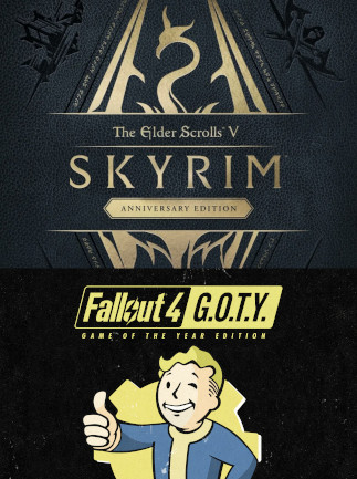 Skyrim Special Edition + Fallout 4 G.O.T.Y Bundle (PC) - Steam Key - Global
