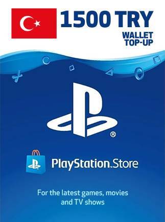 PlayStation Network Gift Card 1500 TRY - PSN Key - TURKEY