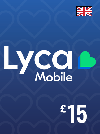 Lycamobile 15 GBP - Lycamobile Key - UNITED KINGDOM