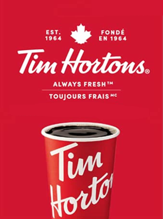Tim Hortons 30 CAD Key - CANADA