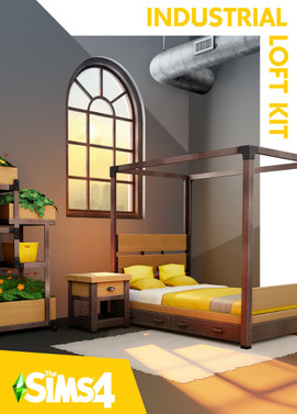 The Sims 4 Industrial Loft Kit Origin Global