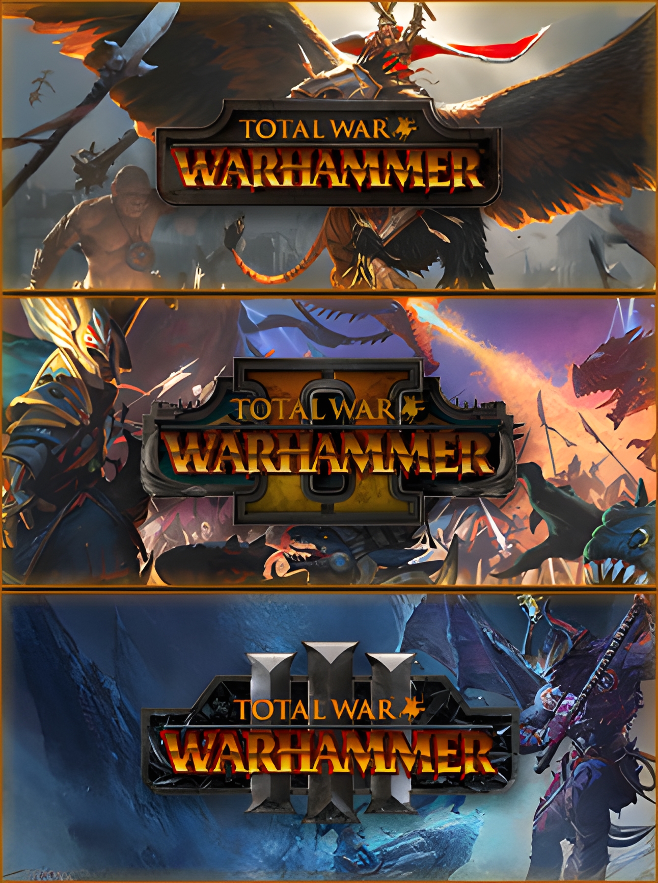 Total War: WARHAMMER Trilogy (PC) - Steam Key  - ROW