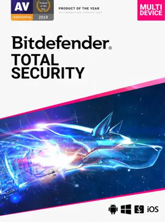 Bitdefender Total Security (PC) (3 Devices, 1 Year) - Bitdefender Key - EU