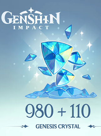 Genshin Impact 980 + 110 Genesis Crystals - GalaxyLink Key - GLOBAL