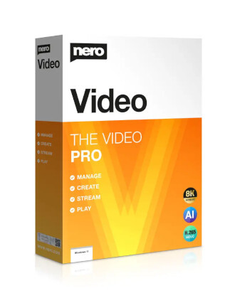Nero video 2025 (PC) (1 Device, 1 Year)  - Nero Key - GLOBAL