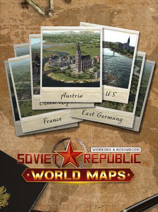 Workers & Resources: Soviet Republic - World Maps DLC (PC) - Steam Key - ROW
