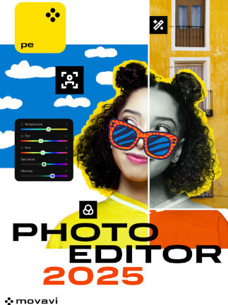 Movavi Photo Editor 2025 (PC) (1 Device, 1 Year)  - Movavi Key - GLOBAL