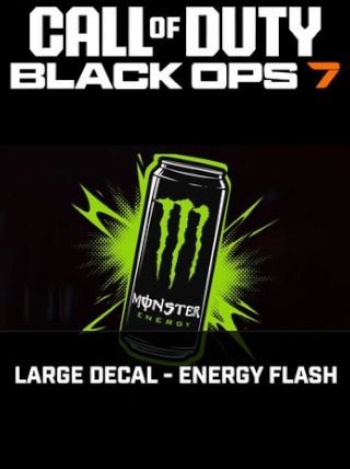 Call of Duty: Black Ops 7 - Energy Flash Large Decal + 15 min 2XP - Call of Duty Official Key - GLOBAL