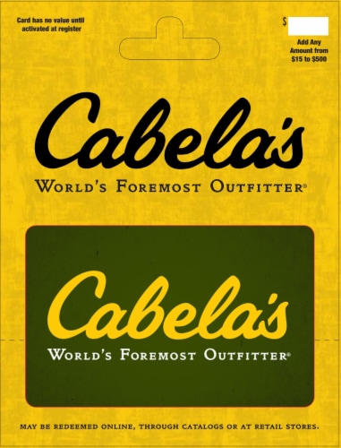 Cabelas Gift Card 5 USD - UNITED STATES