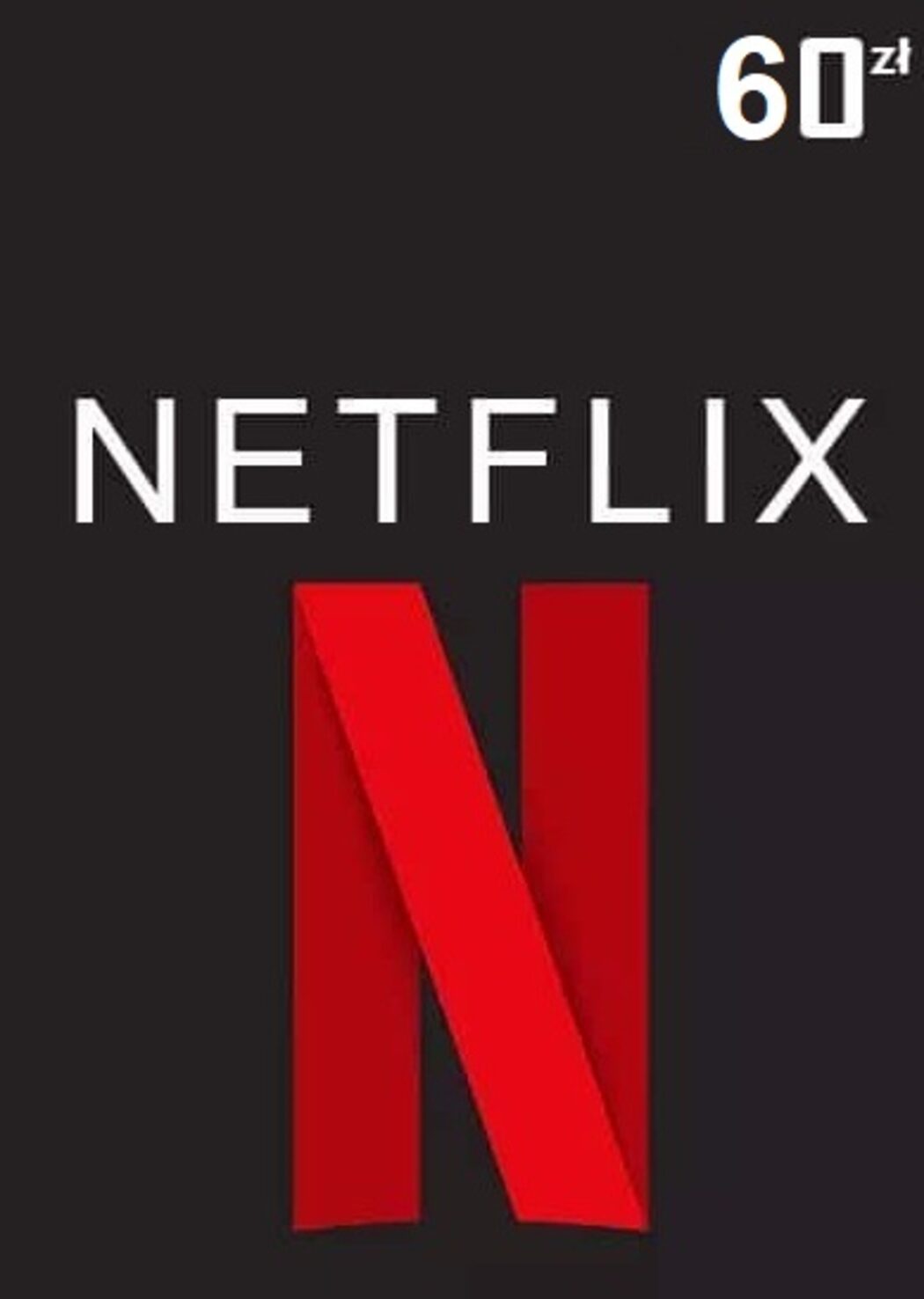 Netflix Gift Card 60 PLN - Netflix Key - Poland