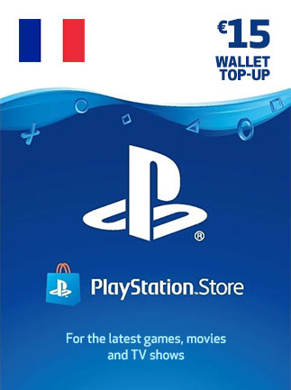 PlayStation Network Gift Card 15 EUR - PSN France